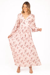Vayla Maxi Dress Pink Rose