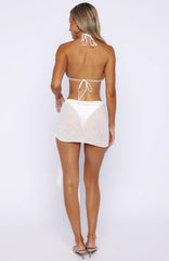 Catching Waves Sarong White