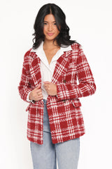 Juliette Blazer Red