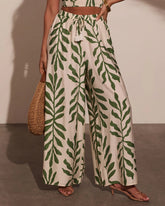 Sol Escape Tropical Drawstring Pants