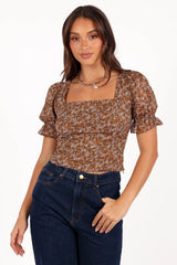 Lucie Top Camel