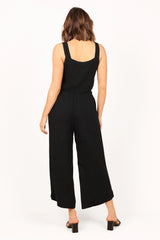 Eleanor Cropped Top Black