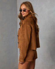 Autumn Muse Suede Jacket