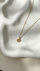 September Birthstone Necklace Sapphire