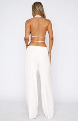 Further Away Pants White