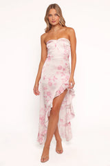 Hamilton Midi Dress Morning Rose