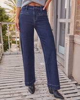 Lyrah Super Stretch High Rise Straight Leg Jeans