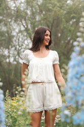 Elara Short Set White