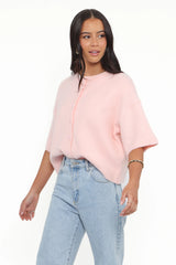 Lilith Knit Top Pink