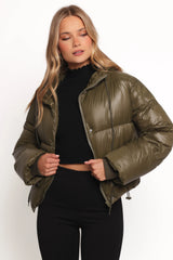 Archie Puffer Jacket Olive