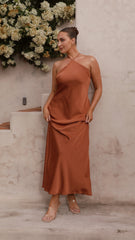 Chiara Maxi Dress Copper