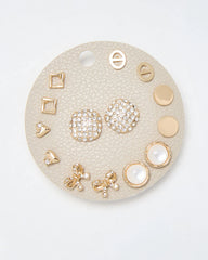 Catronia Multi Stud Earring Set