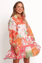 Helene Dress Patchwork