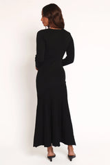 Monty Knit Dress Black