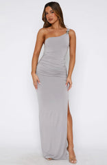 Shes A Boss Maxi Dress Grey