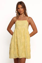 Giana Mini Dress Yellow