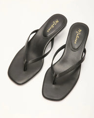 Sunset Tiptoe Kitten Heel Sandals