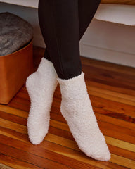 Snowed In Cozy Chenille Socks