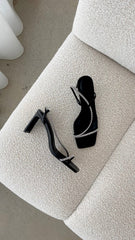 Kaye Heels Black Diamante