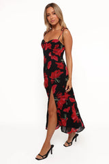 Meg Dress Black Floral