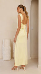 Sachio Maxi Dress Yellow