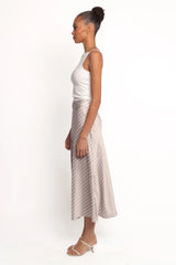 Corrina Midi Skirt Stripe