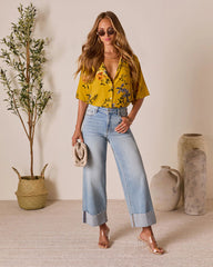 Nakita Button Up Top