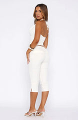 Day For It Capri Pants White