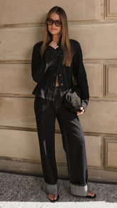 Top Model Cuffed Jean Indigo