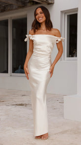 Frida Maxi Dress Champagne