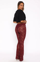 New Era Pants Wine