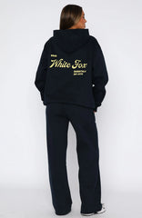 The Good Life Wide Leg Sweatpants Navy
