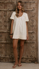 Keeva Mini Dress Butter