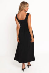 Melrose Midi Dress Black
