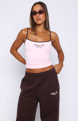 Verano Sixteen Giulia Singlet Top Pink