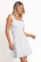Lune Mini Dress Blue Stripe