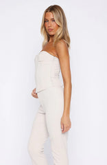 Next Chapter Strapless Bustier Bone