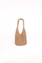 Avery Woven Bag Tan