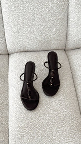 Olympie Heel Chocolate