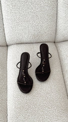 Olympie Heel Chocolate
