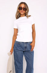 Not My Match Relaxed Tee White