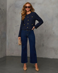 Close Encounter Super Stretch High Rise Wide Leg Denim