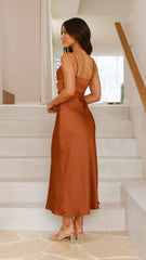 Audrey Maxi Dress Copper