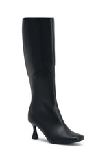 Adriel Knee High Boots Black