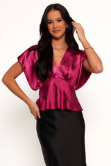 Ricki Top Raspberry