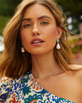 Tidal 18k Gold Plated Drop Earrings