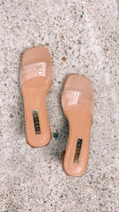 Lucy Heel Clay Clear