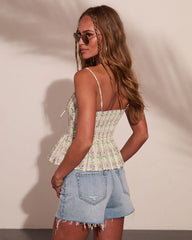 Wildflower Dream Floral Peplum Top