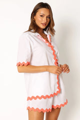 Harry Shirt White Melon