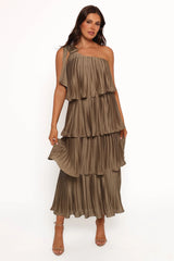 Miah Midi Dress Olive